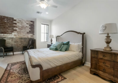 residence bedroom at The Annex apartments in New Orleans